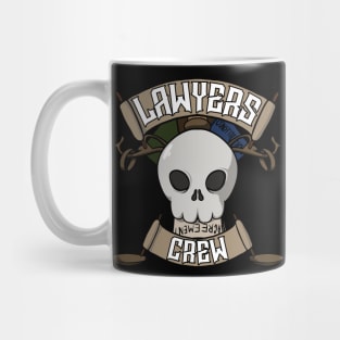 Lawyers crew Jolly Roger pirate flag Mug